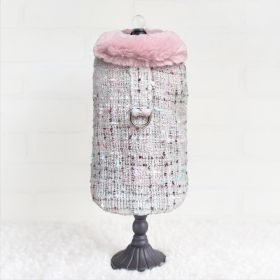 Annabella Dog Coat (Color: Whisper, size: MD)