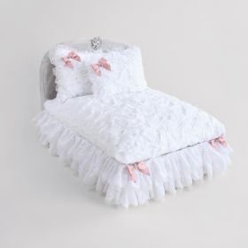 Enchanted Nights Dog Bed Collection (Color: Sterling)
